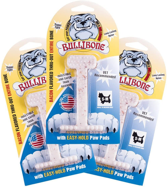 white dog bones