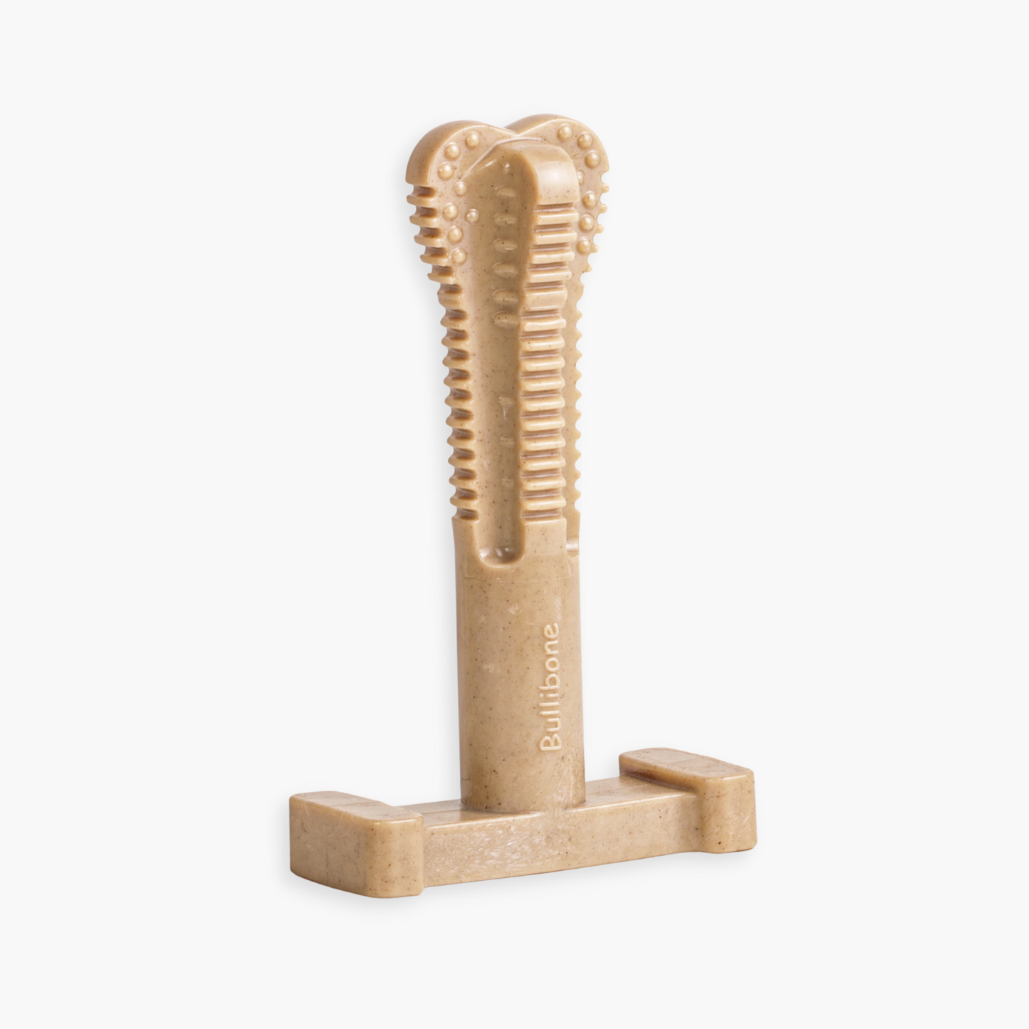 Dog bone toothbrush
