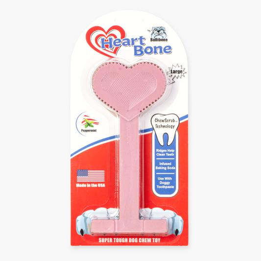 heart dog toy