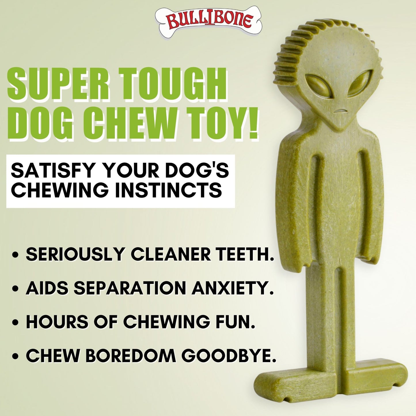 green dog bone